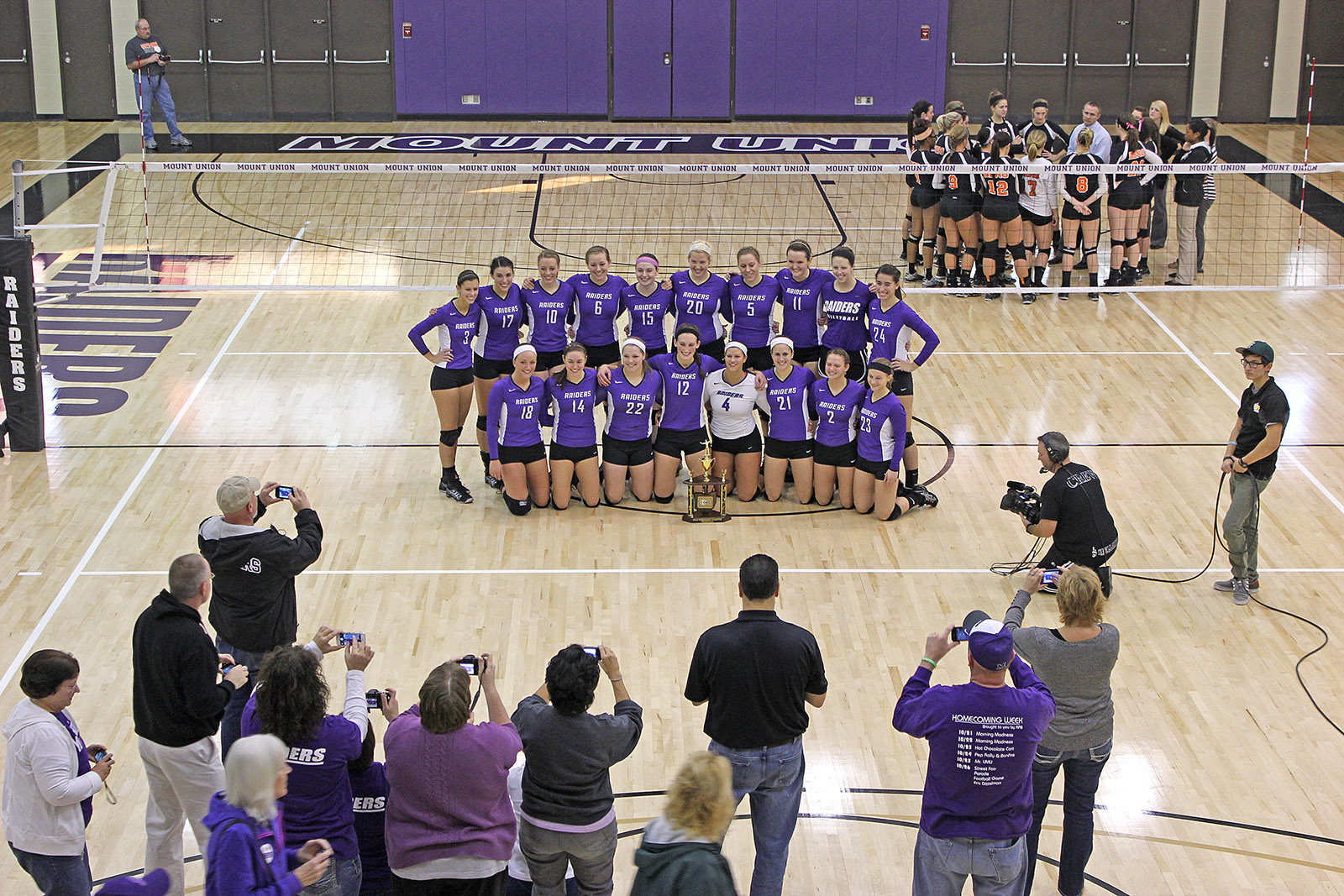 Coverage of the LIVE stream of the Women's OAC volleyball finals at Mount Union College.