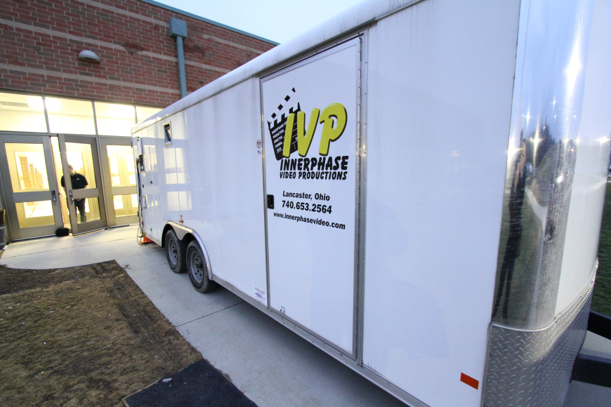 On Location Camera - The IVP trailer is equipped to go anywhere for any event.